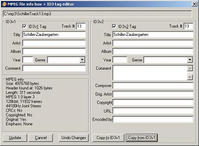 ID3 tag in Winamp