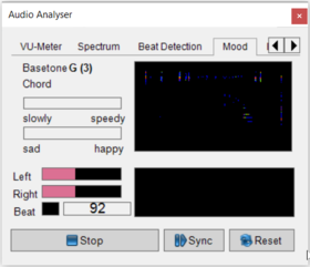 Abbildung 6:Audio Analyser - Mood