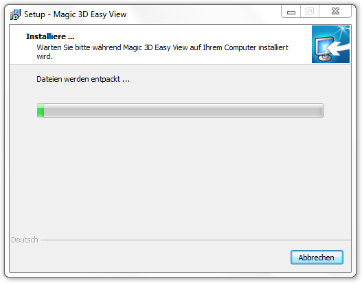 Abbildung 10:Installation von Easy View