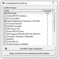 Abbildung 1:Plugin-Administration