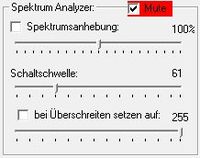 eSound2Light Spektrum-Analyzer Modul